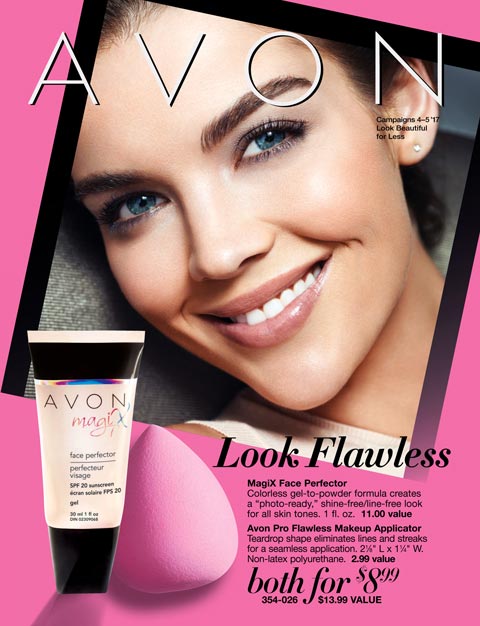 AVON Look Beautiful For Less Flyer