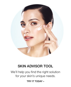 Click here to use the skin advisor tool.