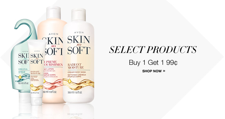 AVON Skin So Soft - Buy 1, Get 1 for 99¢