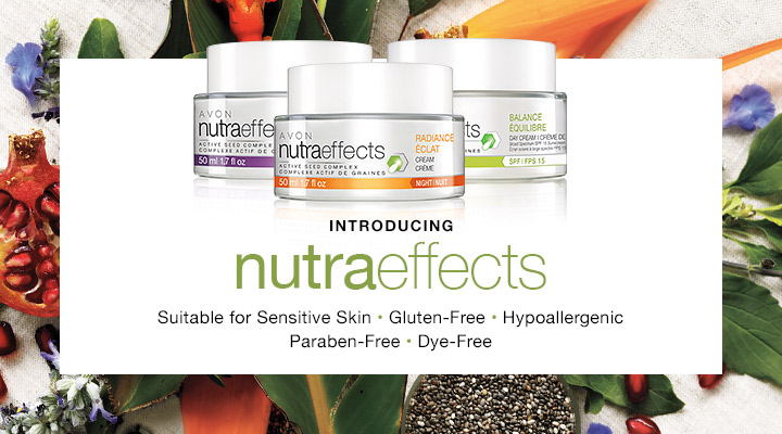 Introducing nutraeffects. Suitable for sensitive skin. SHOP NOW »